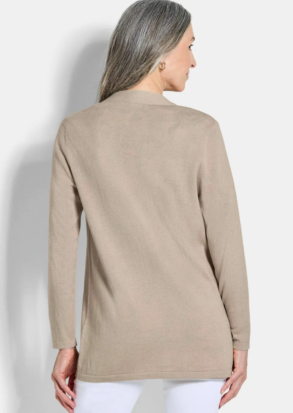 Verschlussloser Cardigan aus COTTAMIRA