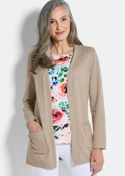 Verschlussloser Cardigan aus COTTAMIRA