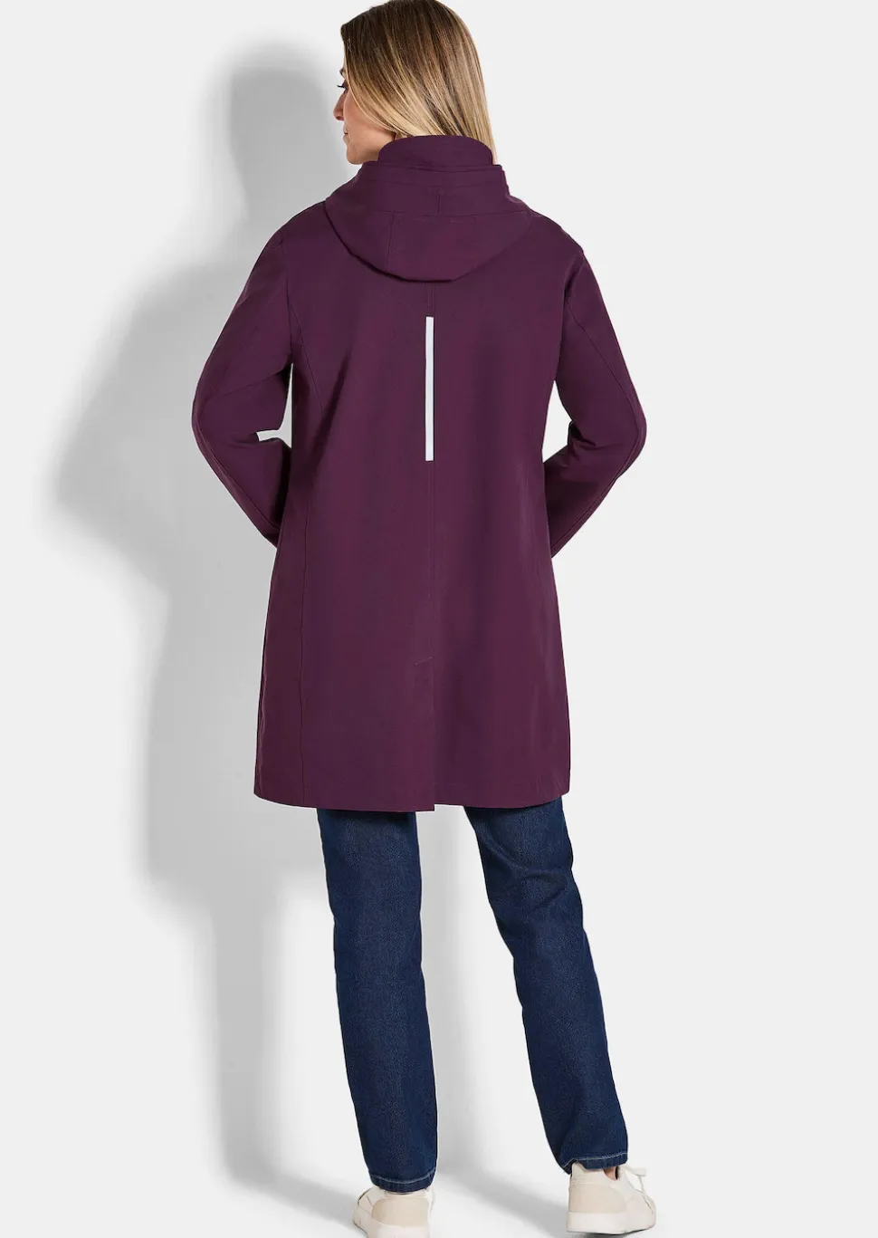 Wasserdichte Funktionsjacke mit Reflektoren