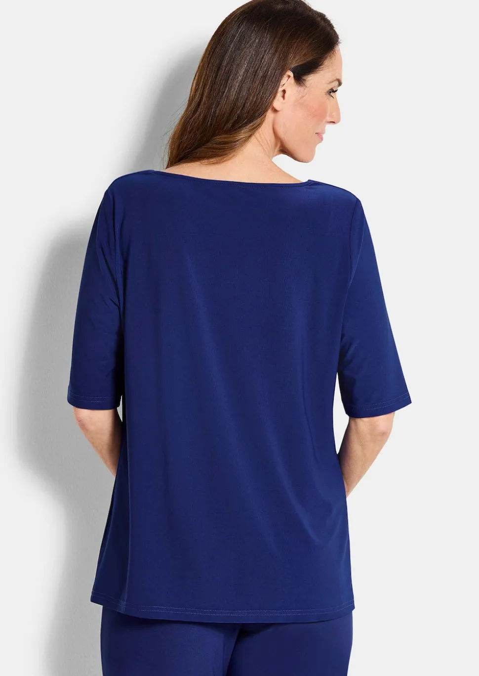 Wasserfallshirt mit Glitzersteinen