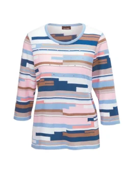Weicher Pullover mit hochwertiger Intarsie