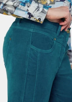 Weiche Samthose LOUISA in bequemer Stretch-Qualität