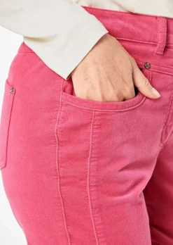 Weiche Samthose LOUISA in bequemer Stretch-Qualität