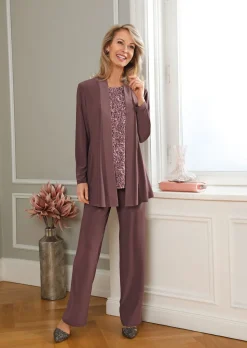Weich fallende Jersey-Longjacke