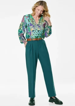 Weite Bundfaltenhose VERA
