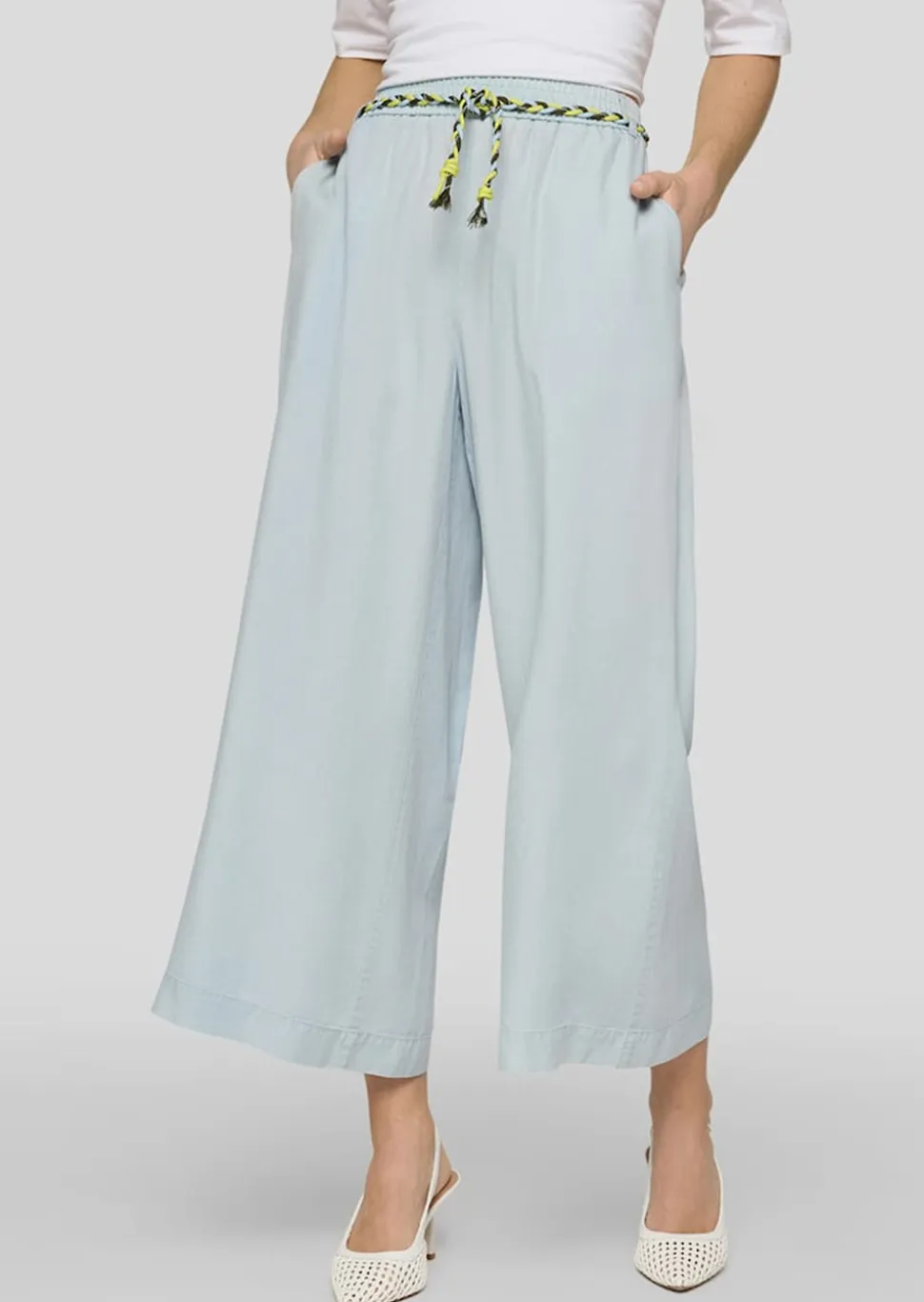 Weite Culotte aus leichtem Lyocell
