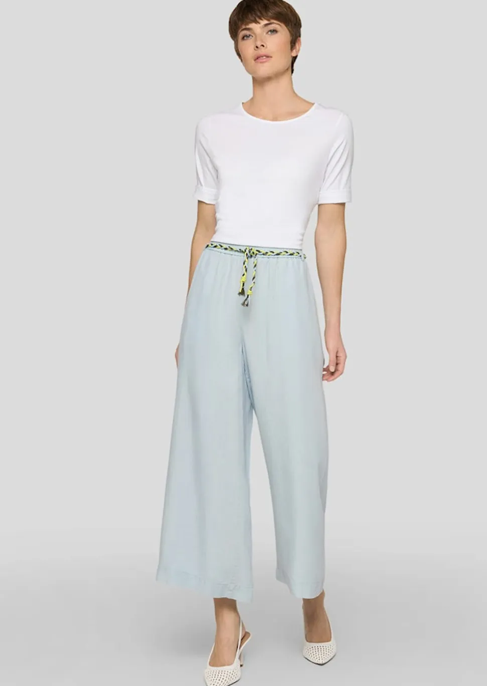Weite Culotte aus leichtem Lyocell