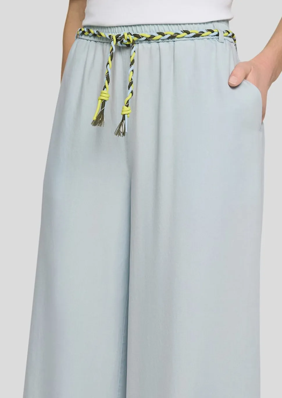 Weite Culotte aus leichtem Lyocell