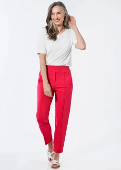 Weite Hose SARA aus Viskose-Jersey