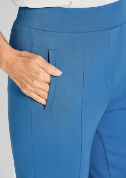 Weite Hose SARA aus Viskose-Jersey