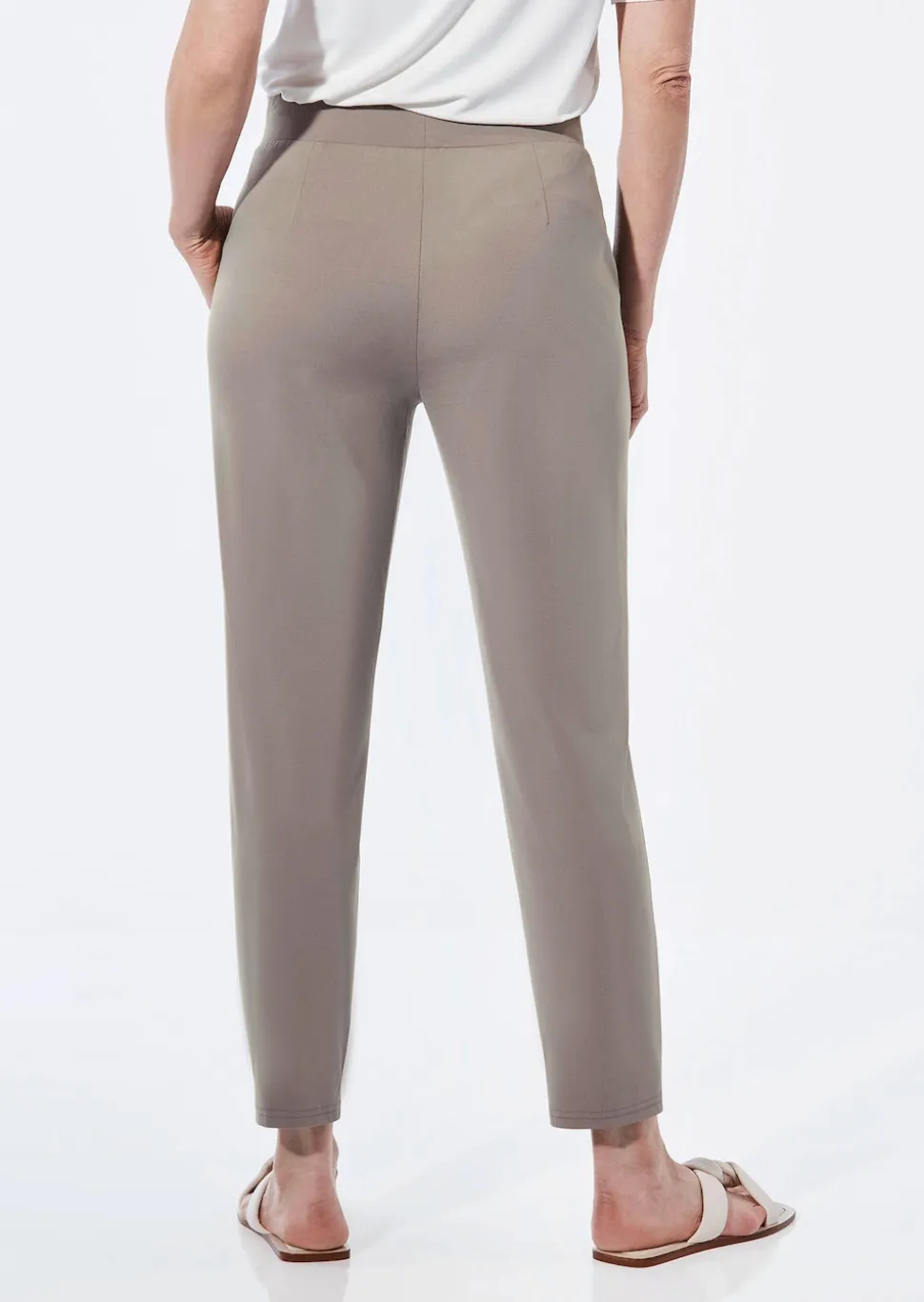Weite Hose SARA aus Viskose-Jersey