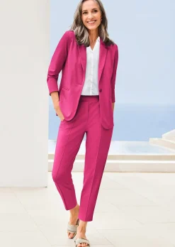 Weite Hose SARA aus Viskose-Jersey