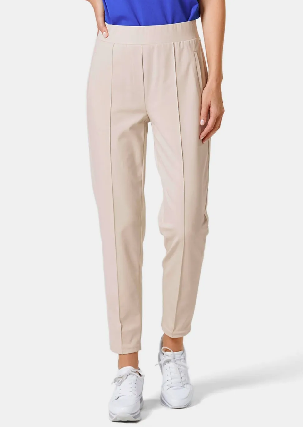 Weite Hose SARA aus Viskose-Jersey