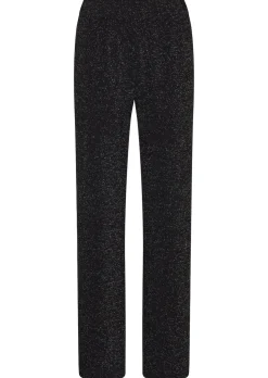 Weite Hose VERA aus glänzendem Jersey