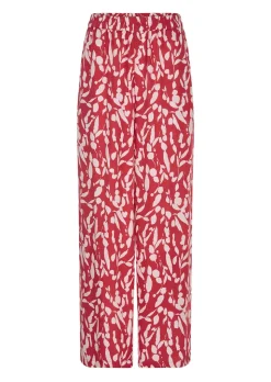 Weite Hose VERA aus Viskose-Satin
