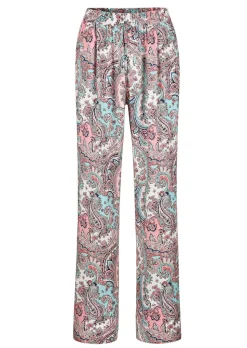 Weite Hose VERA im Paisley-Dessin