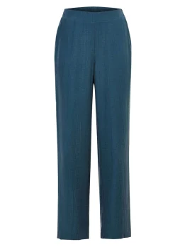 Weite Hose VERA mit leichtem Glanz