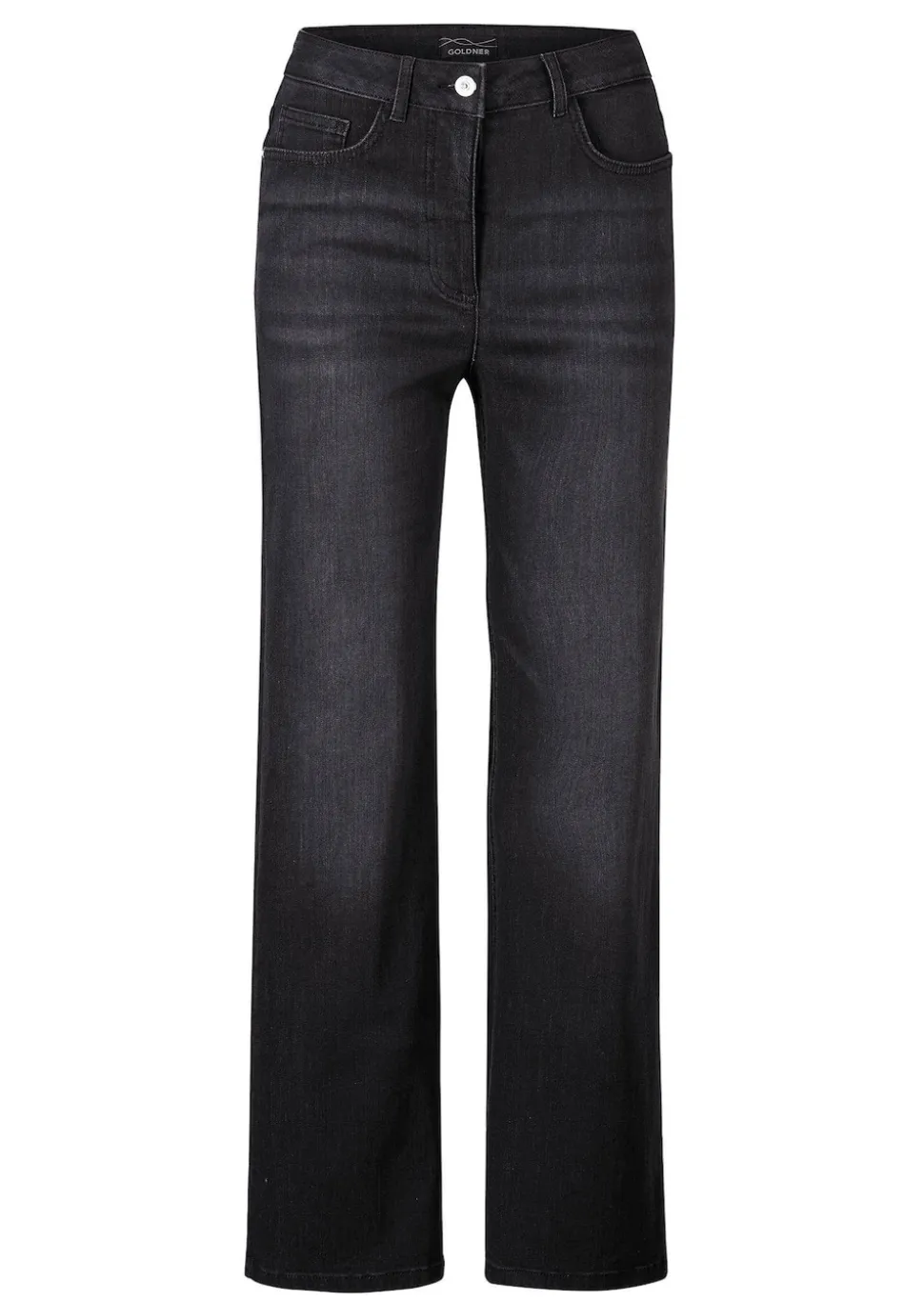Weite Jeans VERA aus Stretch-Denim