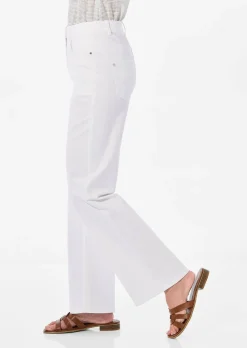 Weite Jeans VERA aus Stretch-Denim