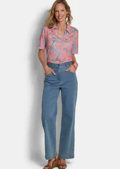 Weite Jeans VERA mit Formbund