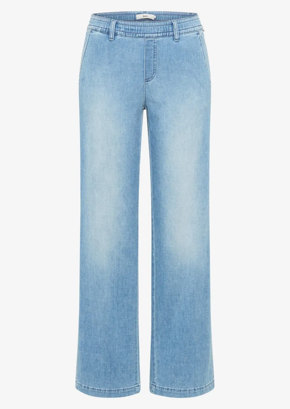Weite Schlupfhose in leichter Denim-Qualität