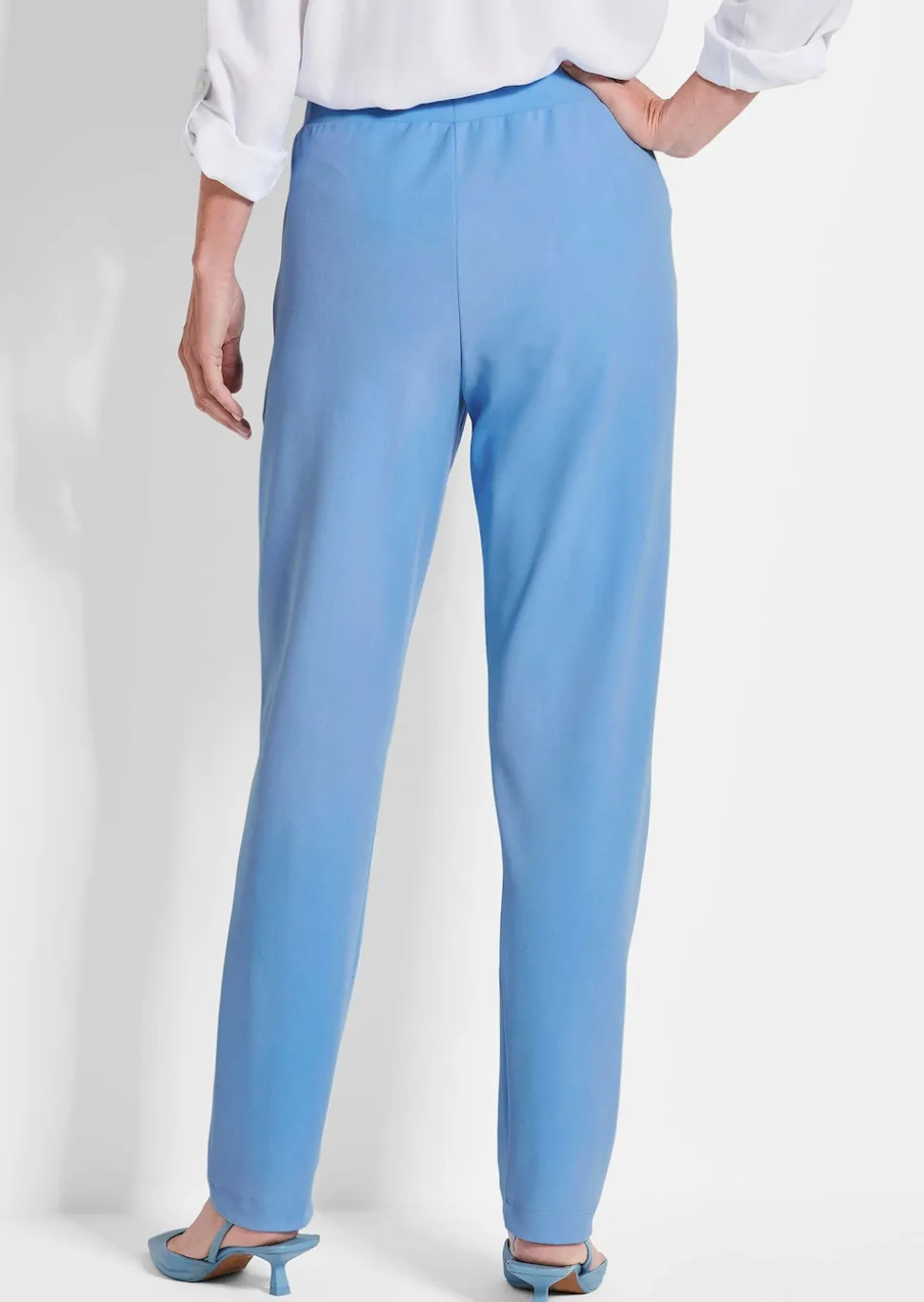 Weite Schlupfhose SARA in Krepp-Qualität