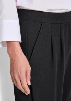 Weite Schlupfhose SARA in Krepp-Qualität