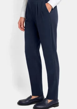 Weite Schlupfhose SARA in Krepp-Qualität