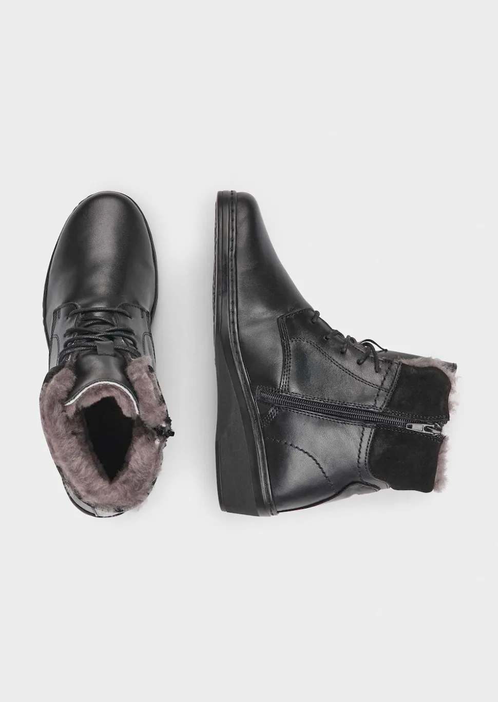 Winterstiefel mit Lammfell