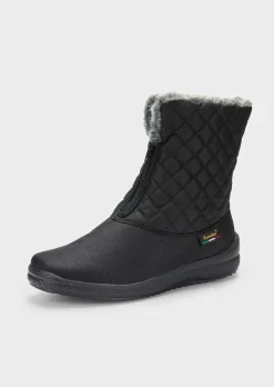 Winterstiefel mit Rautenstepp
