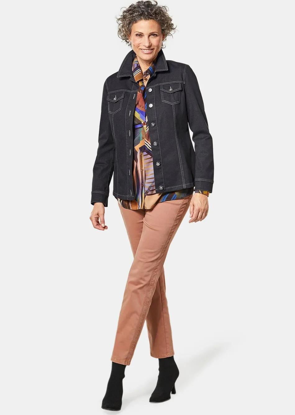 Zeitlose Jeansjacke mit tollen Details