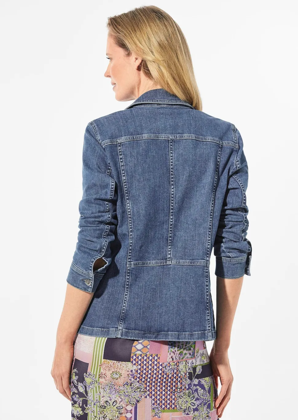 Zeitlose Jeansjacke mit tollen Details