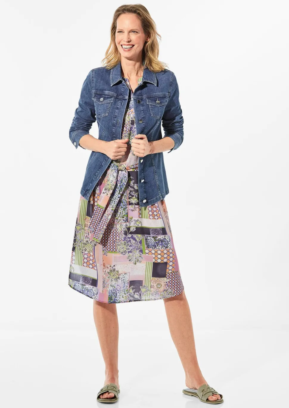 Zeitlose Jeansjacke mit tollen Details