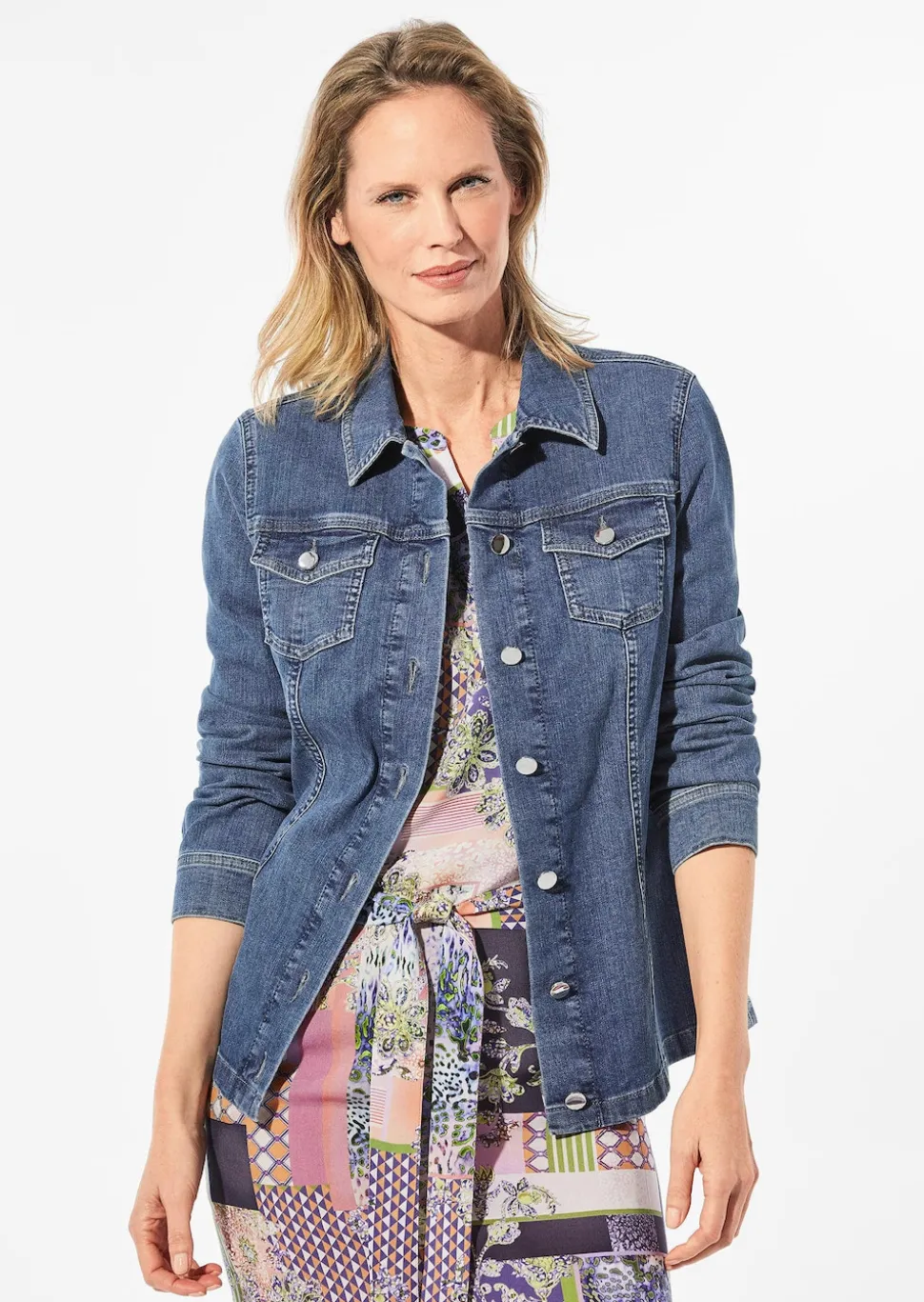 Zeitlose Jeansjacke mit tollen Details
