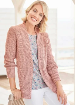 Zeitlose Strickjacke in Grobstrick