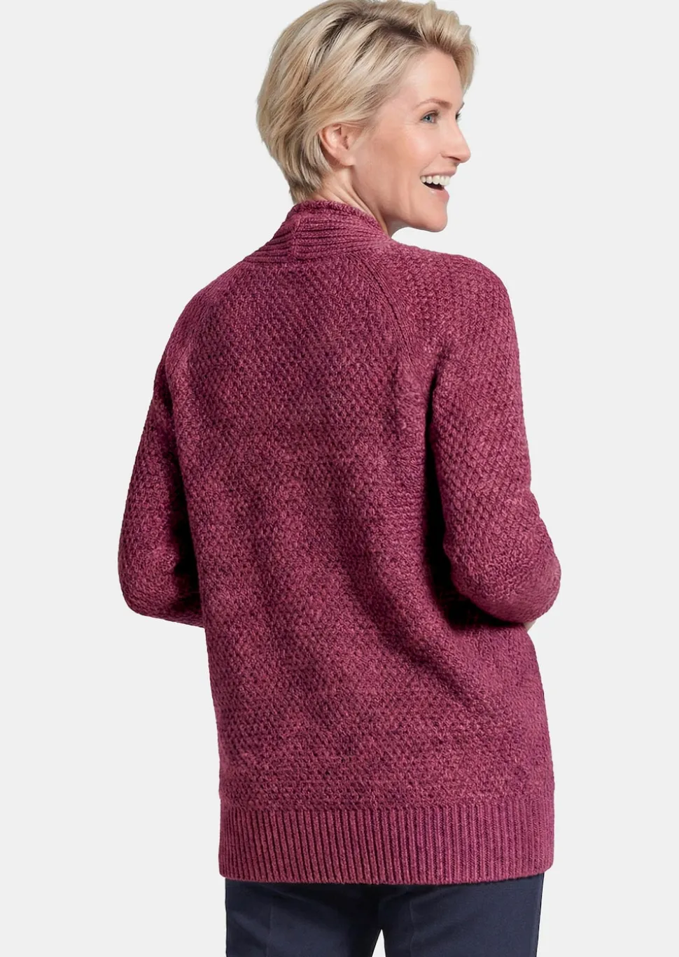 Zeitlose Strickjacke in Grobstrick