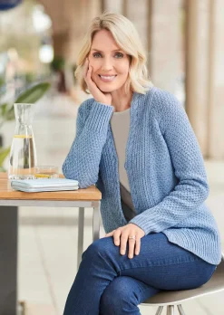 Zeitlose Strickjacke in Grobstrick